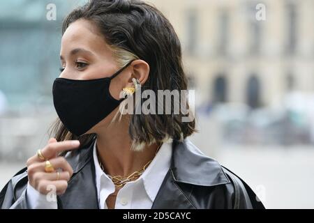 Street Style alla settimana della moda di Parigi - Place Vendôme - Parigi Foto Stock