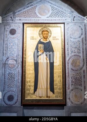 San Domenico nella Basilica di Santa Sabina sul colle Aventino - Roma, Italia Foto Stock