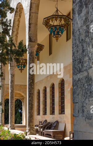 Mir Amin Palace Hotel Beit ed-cenare sul monte Libano medio oriente Foto Stock