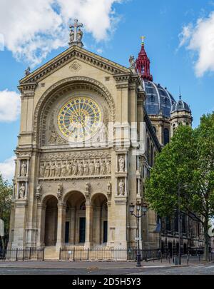 Chiesa di Saint-Augustin a Parigi, Francia Foto Stock