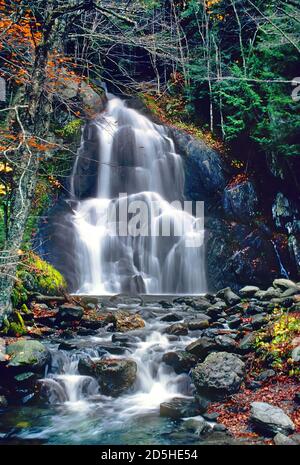 Moss Glen Falls, Grandville, Vermont Foto Stock