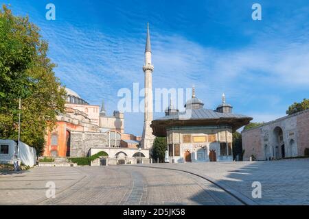 Hagia Sophia in Istanbul, Turchia Foto Stock