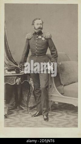 Adolphe, Granduca di Lussemburgo Adolphe (Adolf Wilhelm August Karl Friedrich; 1817 – 1905), fu l'ultimo duca sovrano di Nassau, regnante dal 20 A. Foto Stock