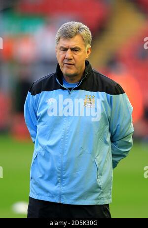 Brian Kidd, assistente manager della città di Manchester Foto Stock