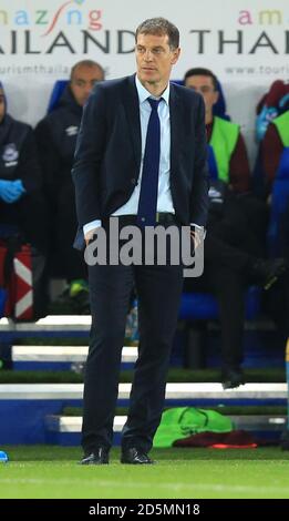 West Ham United manager Slaven Bilic Foto Stock