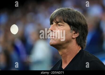 Il manager tedesco Joachim Low prima del gioco. Foto Stock