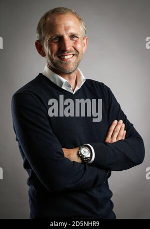 Paul Trollope, responsabile della città di Cardiff, durante la funzione responsabili EFL Scatta Foto Stock