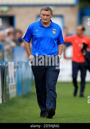 Tony Mowbray, responsabile della città di Coventry. Foto Stock
