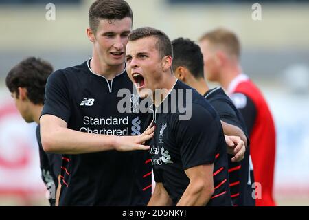 Brooks Lennon, Liverpool XI Foto Stock