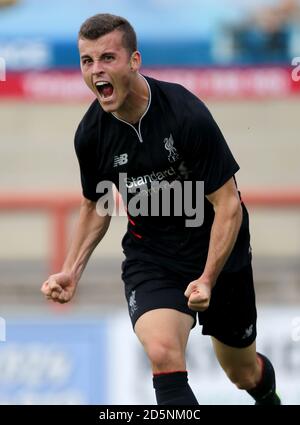 Brooks Lennon, Liverpool XI Foto Stock