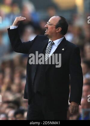 Newcastle United manager Rafael Benitez Foto Stock