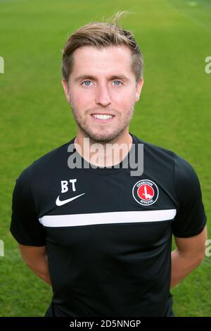 Charlton Athletic Academy scienziato sportivo ben Talbot Foto Stock