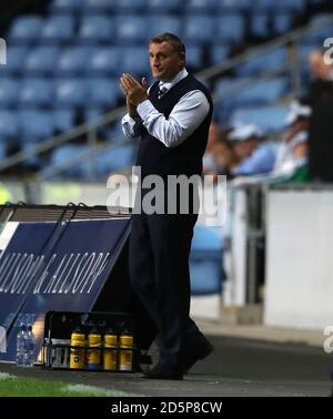 Tony Mowbray, responsabile della città di Coventry Foto Stock