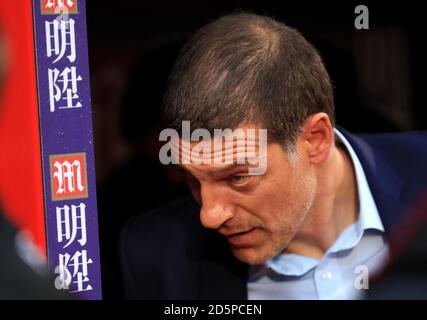 West Ham United manager Slaven Bilic Foto Stock