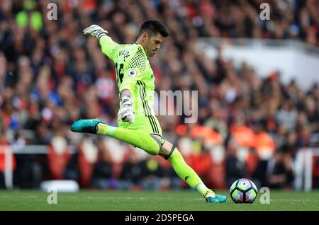 Middlesbrough il portiere Victor Valdes Foto Stock