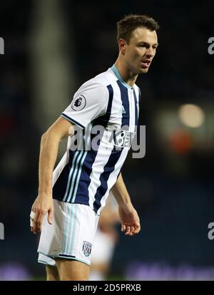 West Bromwich Albion's Jonny Evans Foto Stock