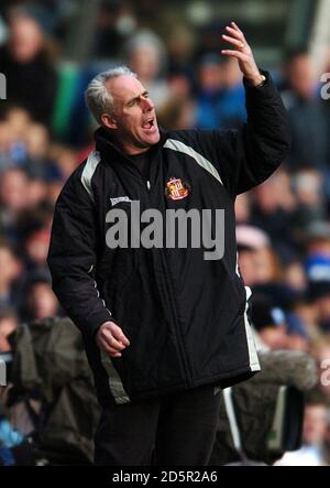 Mick McCarthy, responsabile Sunderland Foto Stock