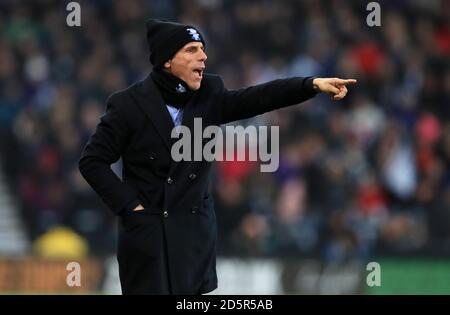 Birmingham City manager di Gianfranco ZOLA Foto Stock