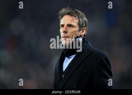 Birmingham City manager di Gianfranco ZOLA Foto Stock