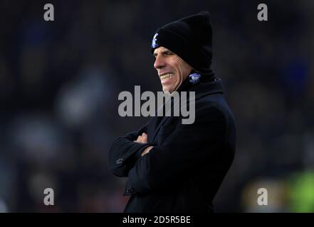 Birmingham City manager di Gianfranco ZOLA Foto Stock