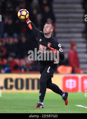 AFC Bournemouth portiere Artur Boruc Foto Stock