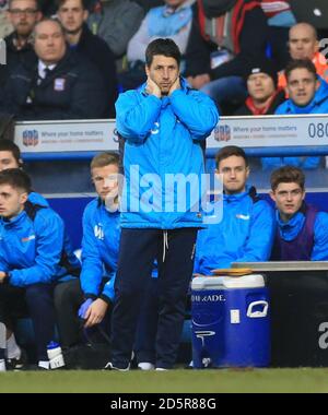 Danny Cowley, direttore di Lincoln City Foto Stock