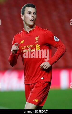 Brooks Lennon di Liverpool Foto Stock