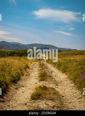 Altopiano di Castro Laboreiro, Gerês, Portogallo Foto Stock