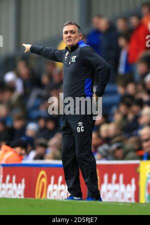 Owen Coyle, manager di Blackburn Rovers Foto Stock