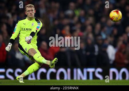 Barnsley portiere Adam Davies Foto Stock