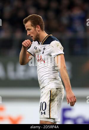 Harry Kane di Tottenham Hotspur sembra dejected Foto Stock