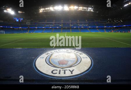 Vista generale dello Stadio Ethiad Foto Stock