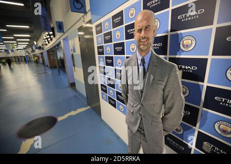 Vista generale dello Stadio Ethiad Foto Stock