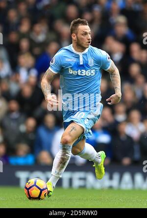 Marko Arnautovic, Stoke City Foto Stock