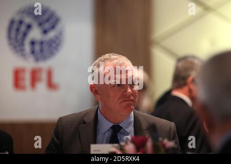 Presidente della Football Association, Greg Clarke Foto Stock