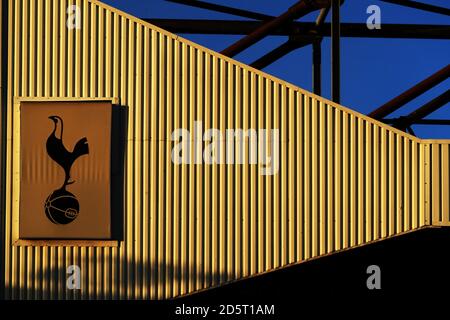 Una vista generale di White Hart Lane, casa di Tottenham Hotspur Foto Stock