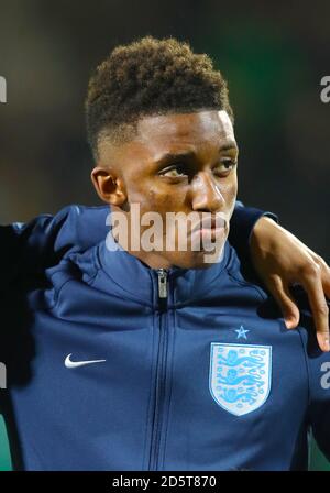 Demarai Grey, Inghilterra U21 Foto Stock