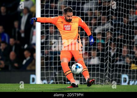 Derby County portiere Scott Carson Foto Stock