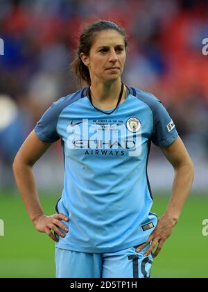 Manchester City's Carli Lloyd Foto Stock