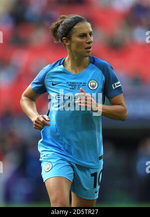 Manchester City's Carli Lloyd Foto Stock