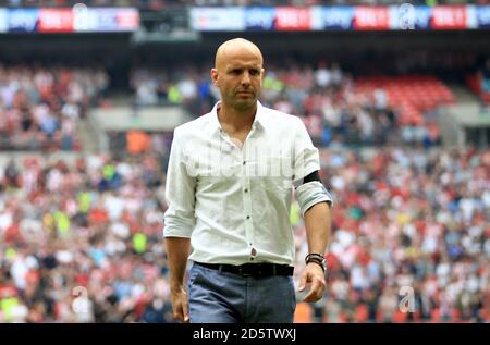 Paul Tisdale, responsabile della città di Exeter Foto Stock