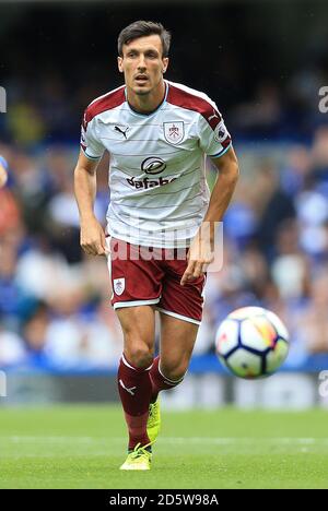 Burnley Jack del sughero in azione Foto Stock