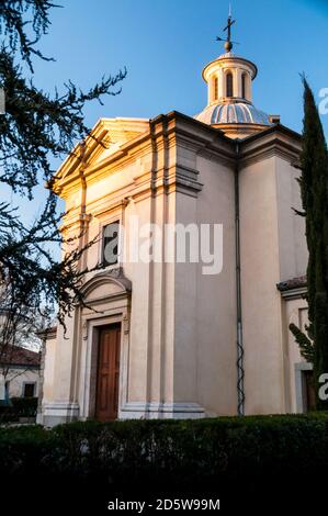 Cappella reale neoclassica di St Anthony de la Florida, noto come il luogo di riposo finale di Goya, Madrid, Spagna. Foto Stock