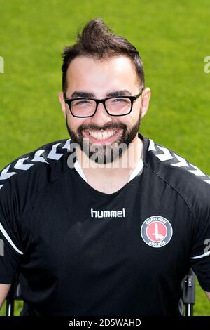 Kemal Ismail, Lead Academy Sports Scientist , Charlton Athletic. Foto Stock