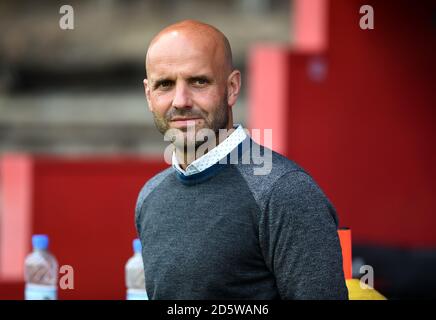 Exeter City manager Paul Tisdale Foto Stock