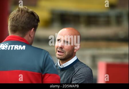 Exeter City manager Paul Tisdale Foto Stock