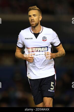 Bolton Wanderers" Mark Beevers Foto Stock