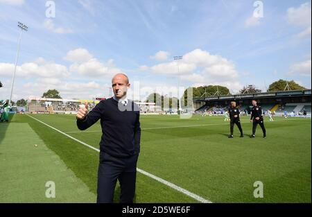 Yeovil responsabile della città Darren Way Foto Stock