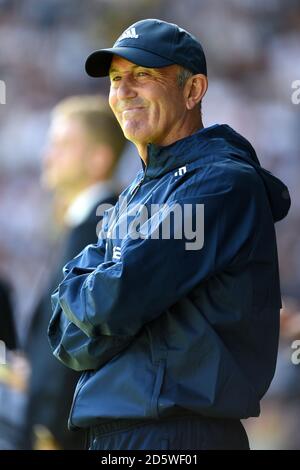 West Bromwich Albion manager Tony Pulis Foto Stock