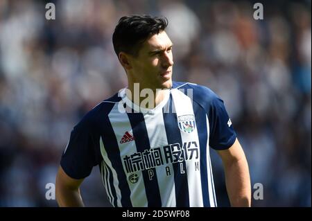 West Bromwich Albion di Gareth Barry Foto Stock